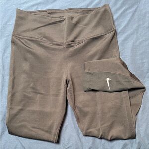 Nike black Leggings with mesh calf